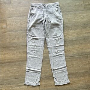 Long tall Sally linen pants